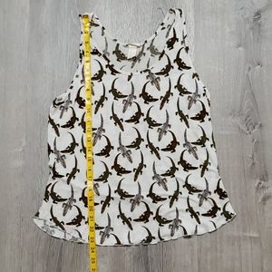 Alligator Print Tank Top